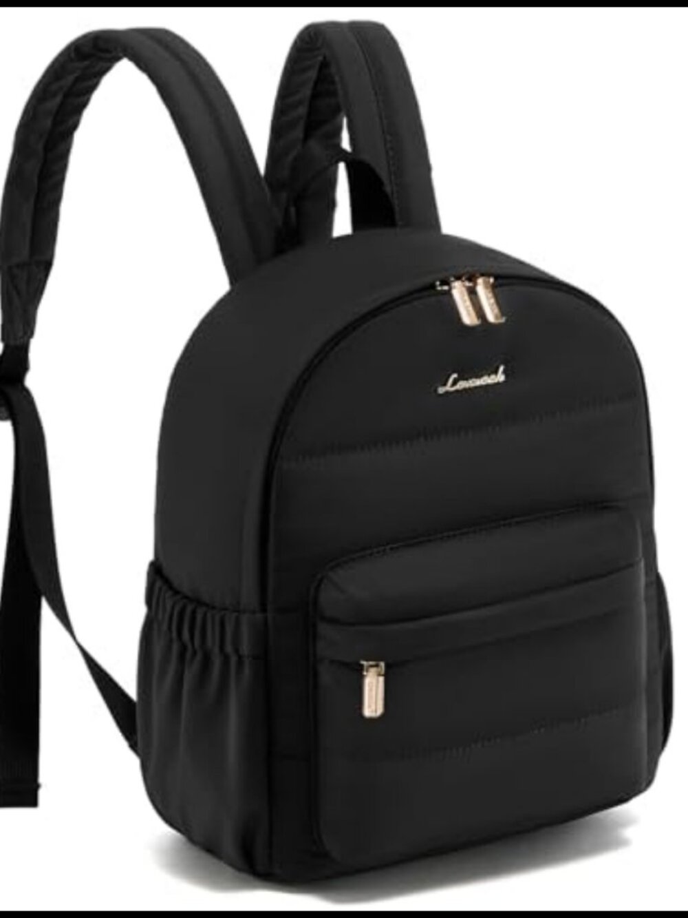 Puffer Mini Backpack Purse Quilted Nylon Lightweight Anti-Theft Travel Daypack